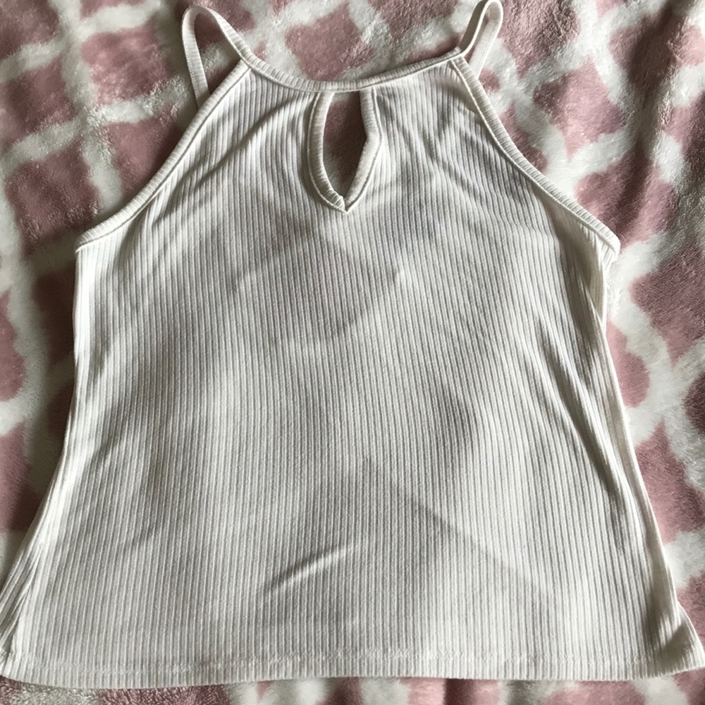 White tank top